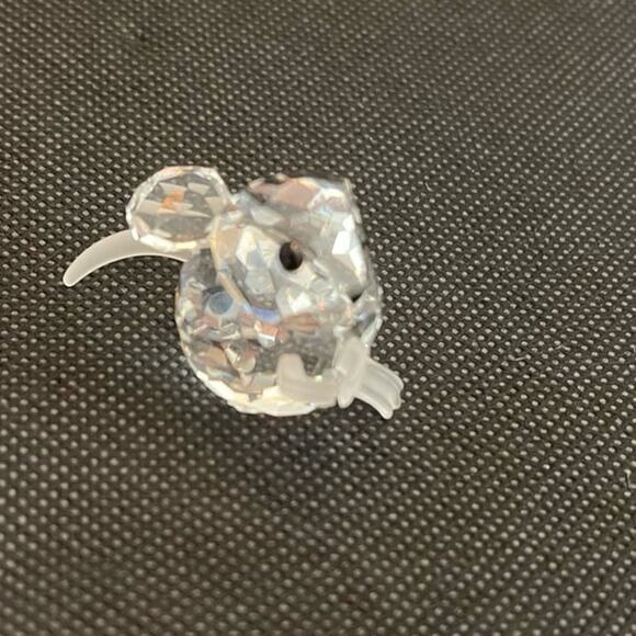 Swarovski crystal mouse figurine *flaws - Picture 1 of 10